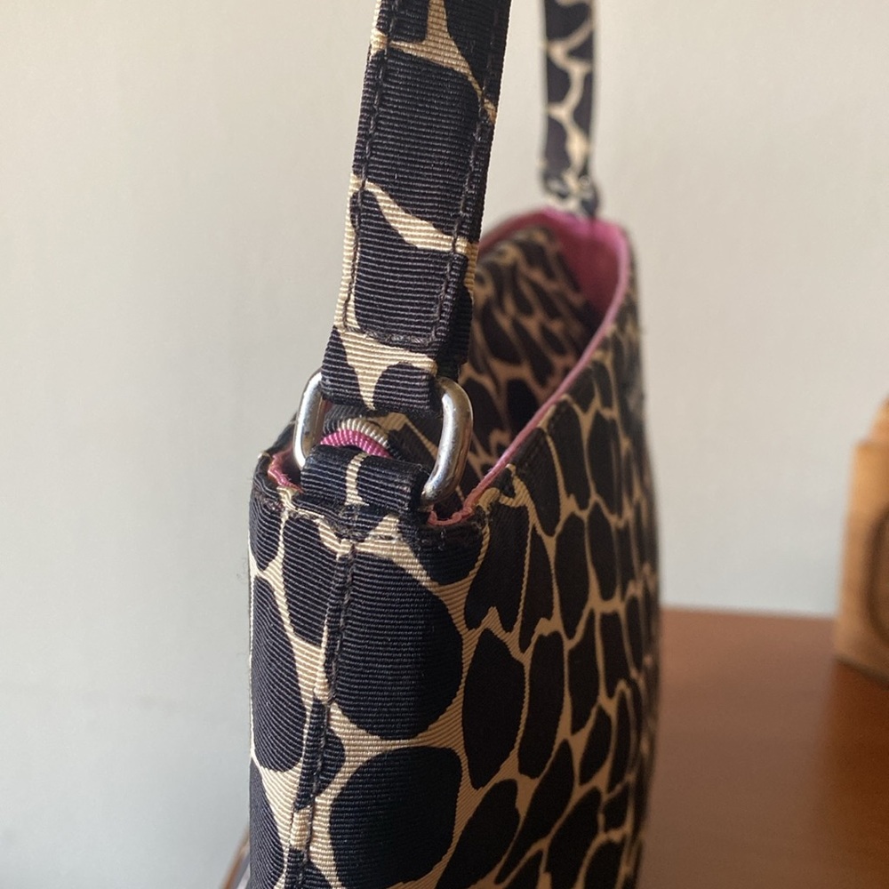 Vintage Kate Spade Giraffe Print Shoulder Bag - Picture 11 of 14